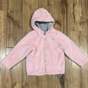 The North Face  Laurel Fleece hooded jacket Girl toddler size 2T